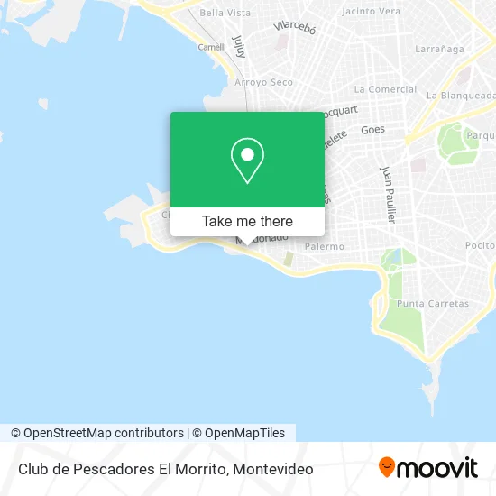 Club de Pescadores El Morrito map