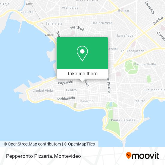 Pepperonto Pizzería map