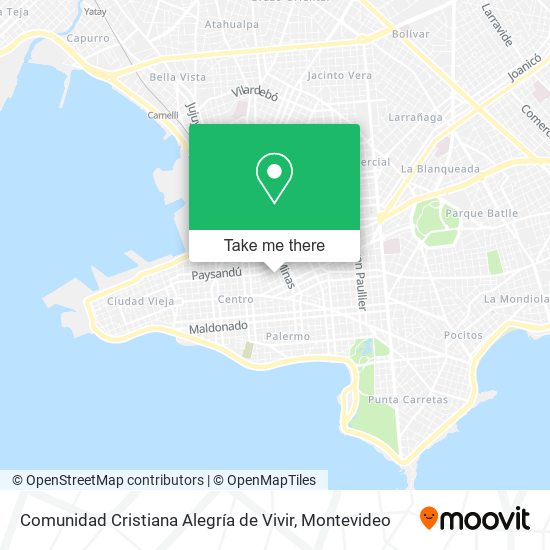 Comunidad Cristiana Alegría de Vivir map