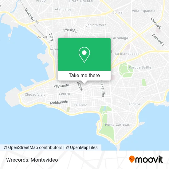 Wrecords map