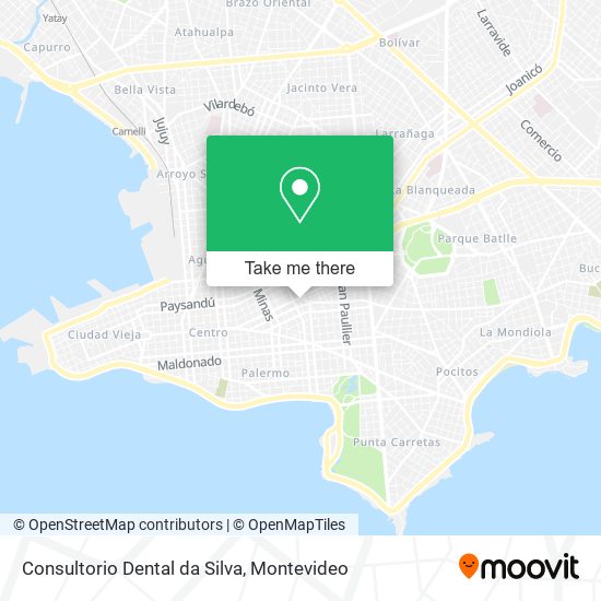 Consultorio Dental da Silva map