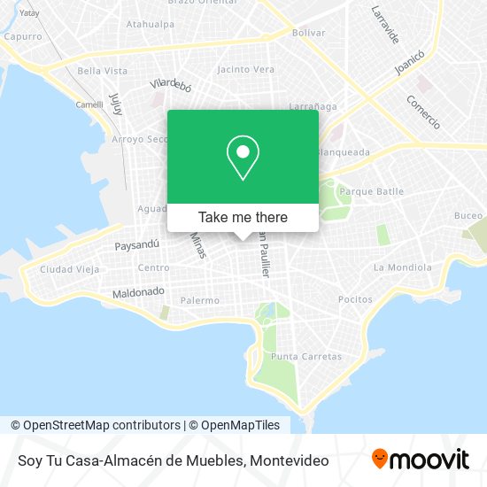 Soy Tu Casa-Almacén de Muebles map