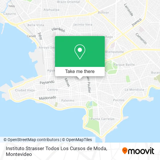 Mapa de Instituto Strasser Todos Los Cursos de Moda