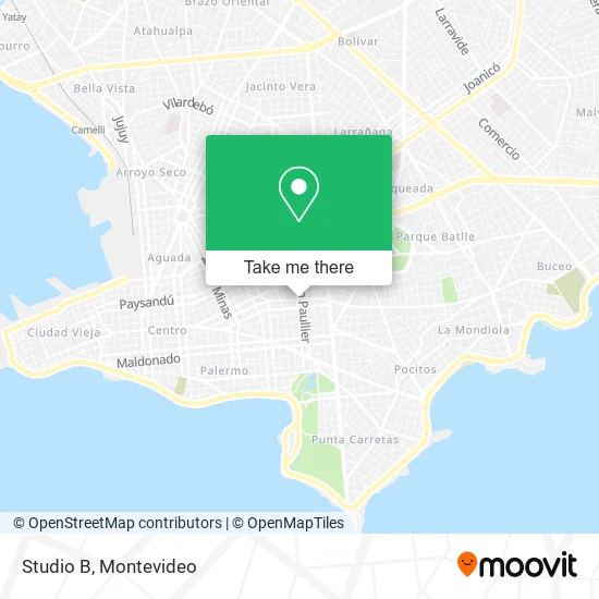 Studio B map
