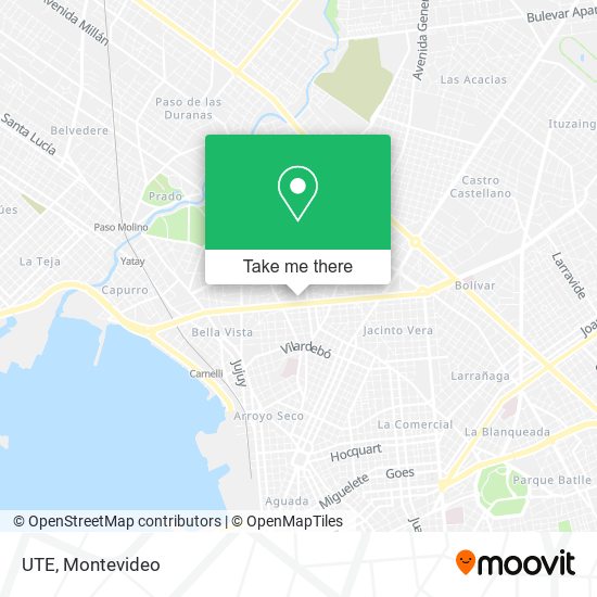 UTE map