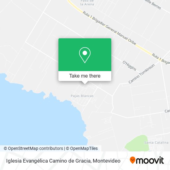 Iglesia Evangélica Camino de Gracia map