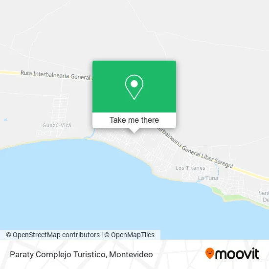 Paraty Complejo Turistico map