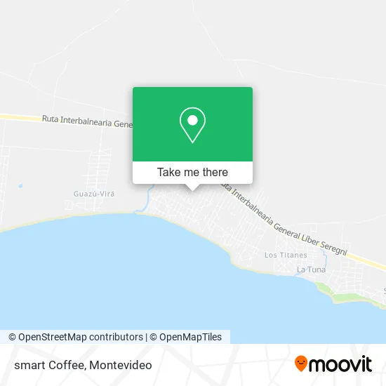 smart Coffee map