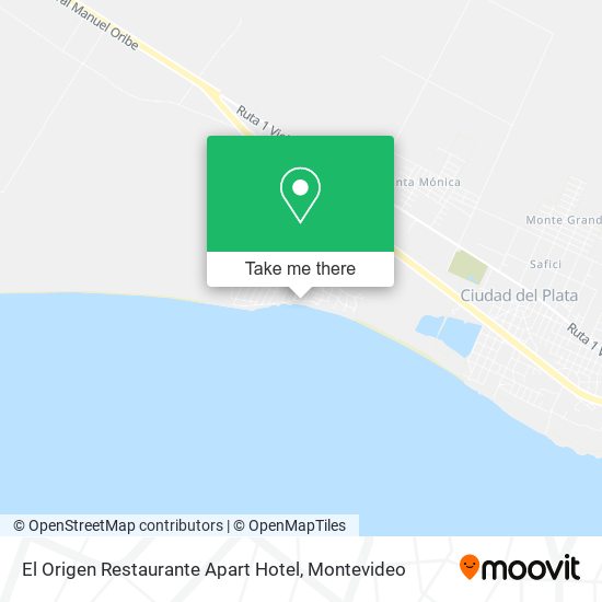 El Origen Restaurante Apart Hotel map