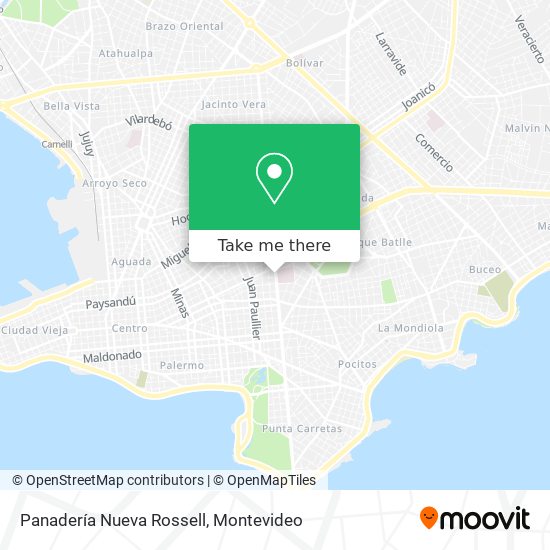 Panadería Nueva Rossell map