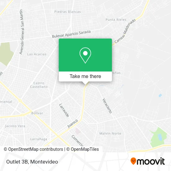 Outlet 3B map
