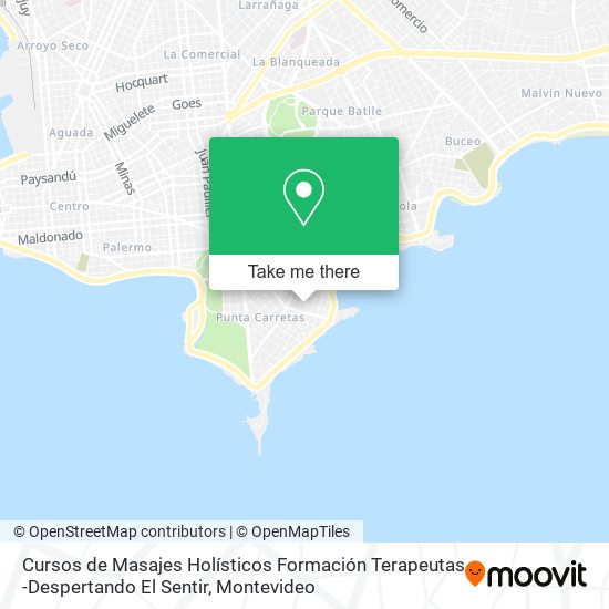 Cursos de Masajes Holísticos Formación Terapeutas -Despertando El Sentir map