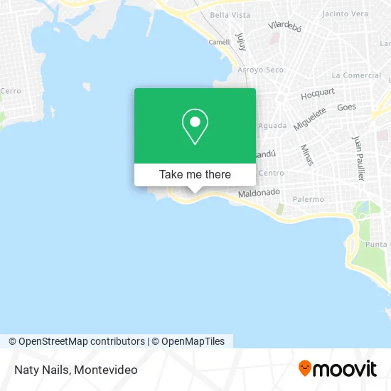 Naty Nails map