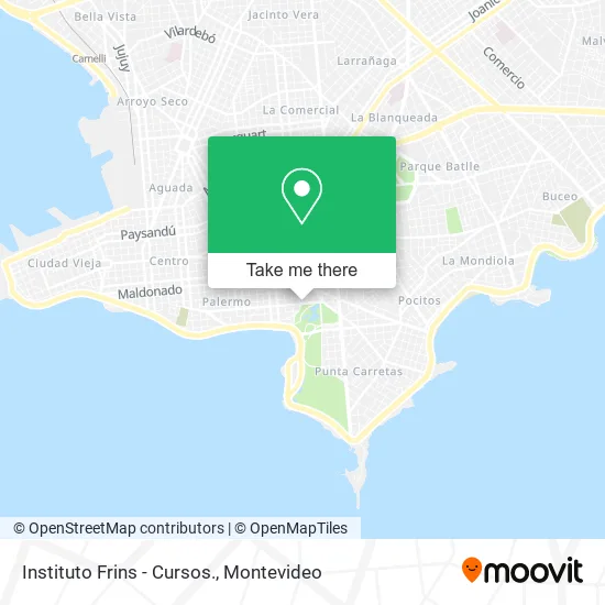 Instituto Frins - Cursos. map