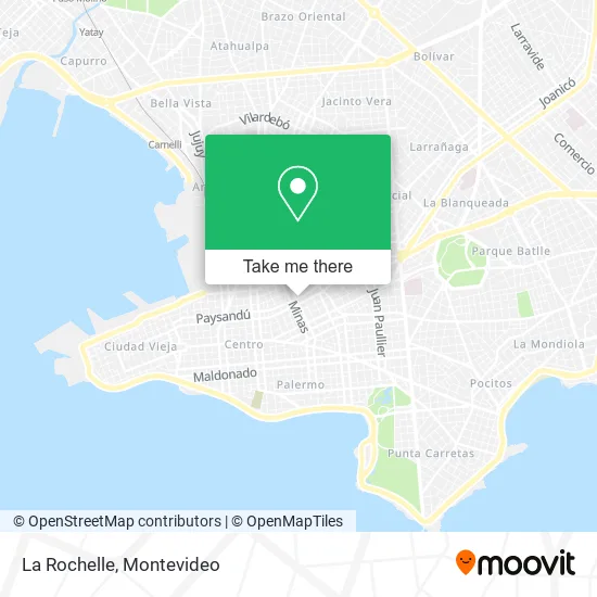 Mapa de La Rochelle
