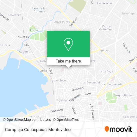 Complejo Concepción map