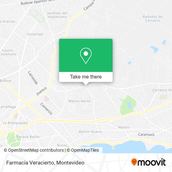 Farmacia Veracierto map