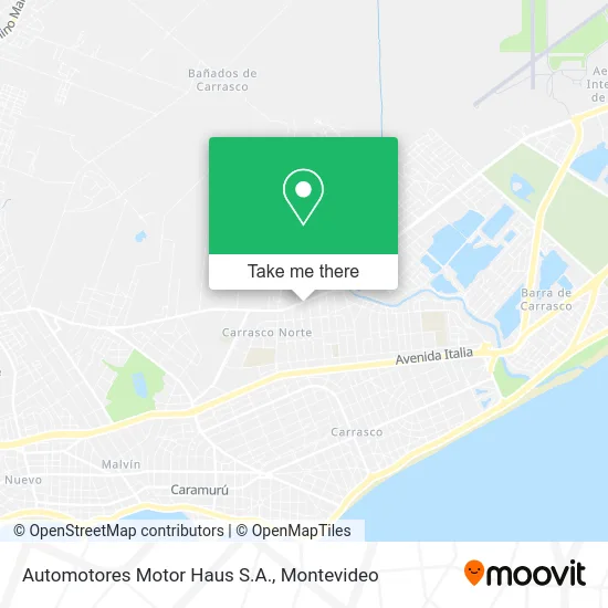 Automotores Motor Haus S.A. map