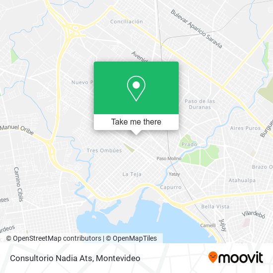 Consultorio Nadia Ats map