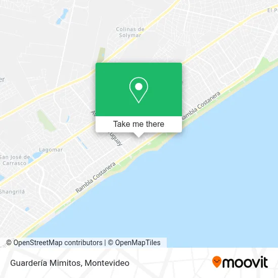 Guardería Mimitos map