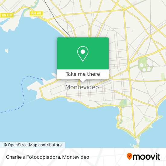 Charlie's Fotocopiadora map