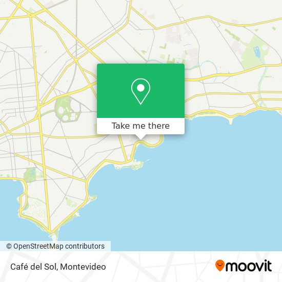 Café del Sol map