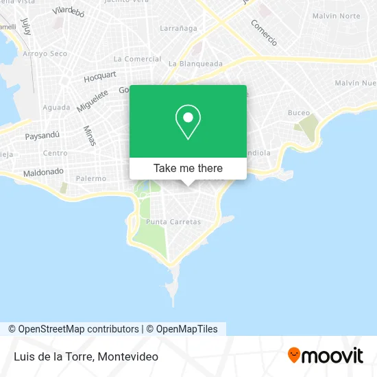 Luis de la Torre map