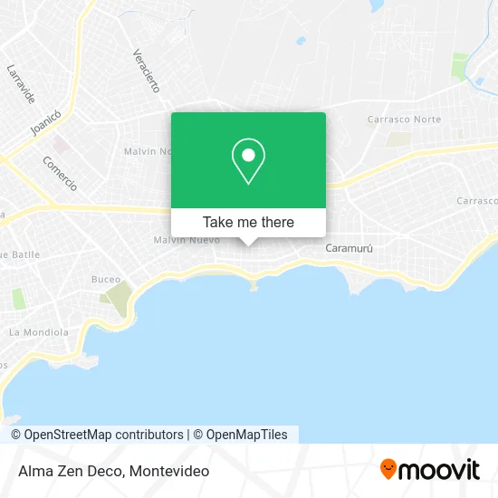 Mapa de Alma Zen Deco