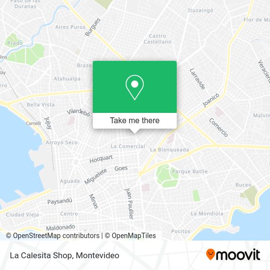 Mapa de La Calesita Shop