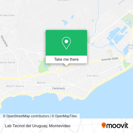 Lab Tecnol del Uruguay map