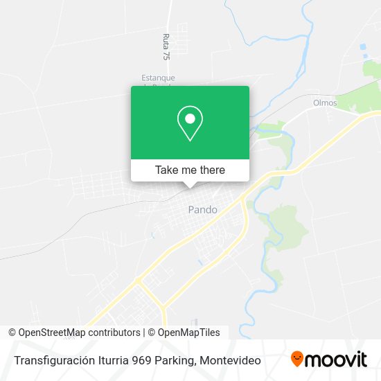 Transfiguración Iturria 969 Parking map