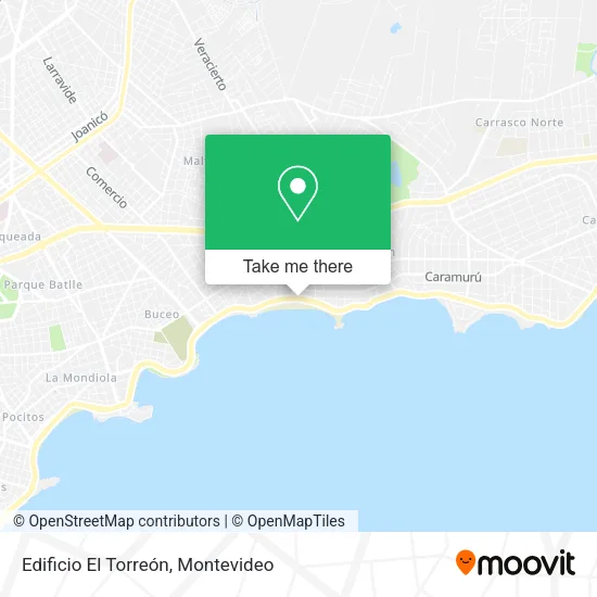Mapa de Edificio El Torreón