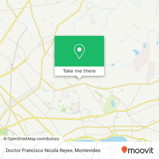 Doctor Francisco Nicola Reyes map