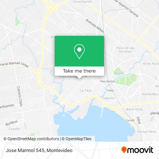 Jose Marmol 545 map