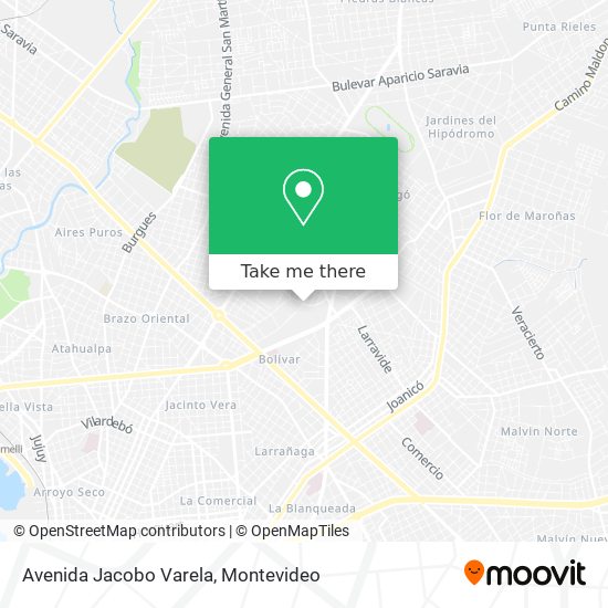 Avenida Jacobo Varela map