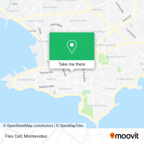 Mapa de Flex Cell