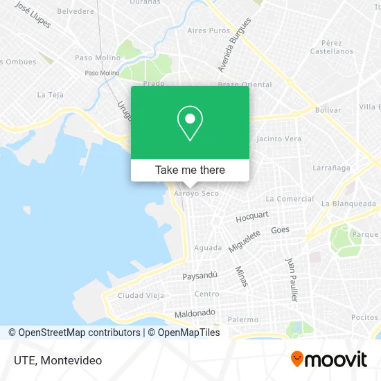 UTE map