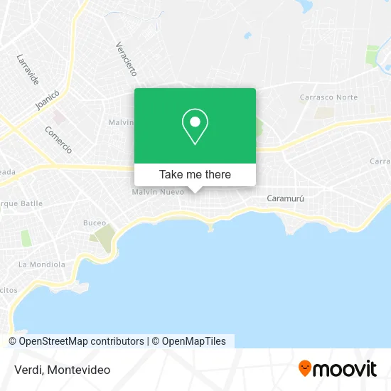 Mapa de Verdi