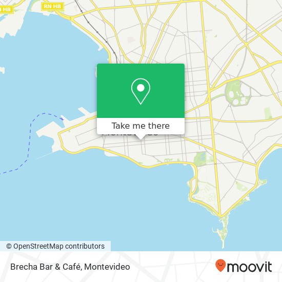 Brecha Bar & Café map