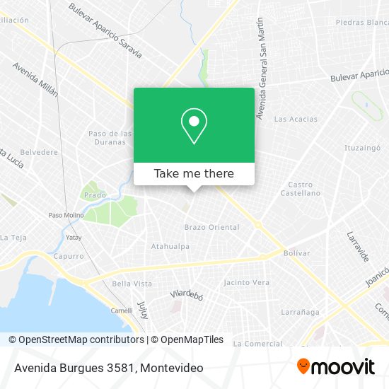 Avenida Burgues 3581 map