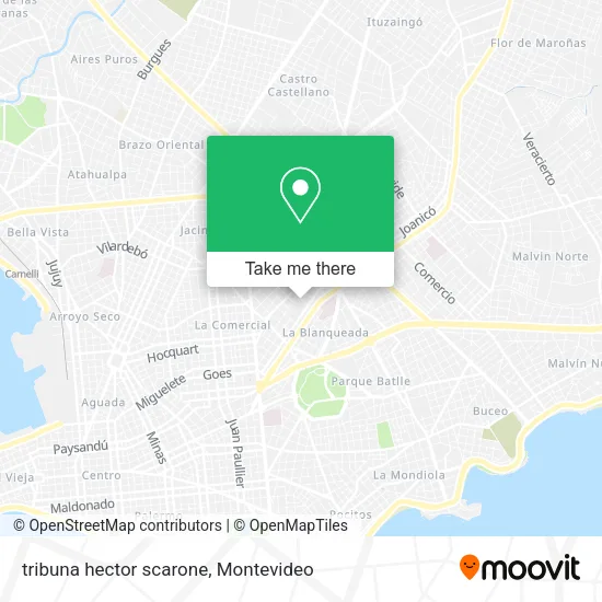 tribuna hector scarone map
