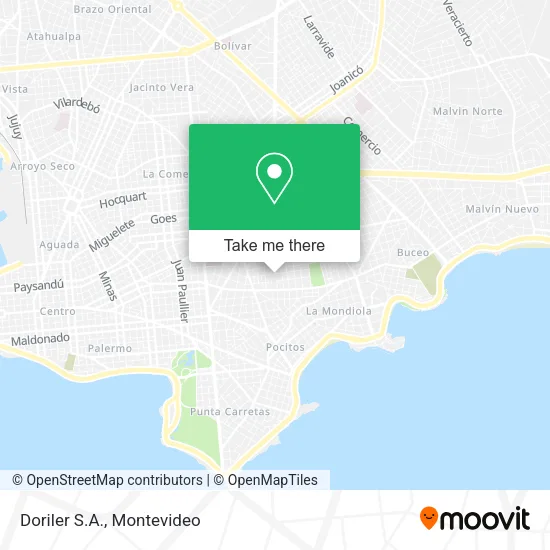 Mapa de Doriler S.A.