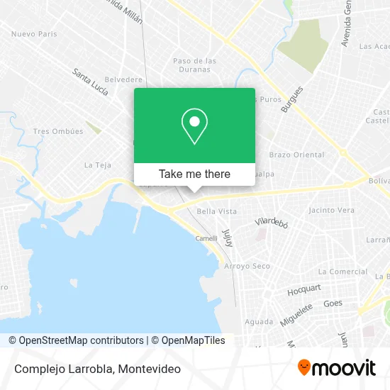 Complejo Larrobla map