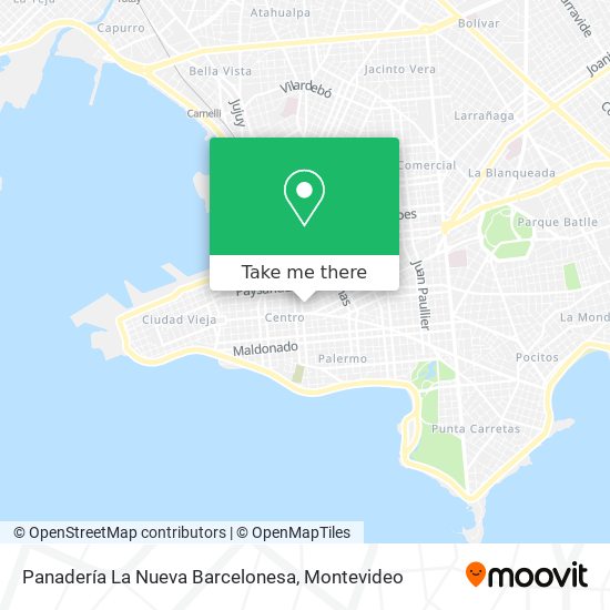 Panadería La Nueva Barcelonesa map