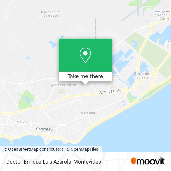 Doctor Enrique Luis Azarola map