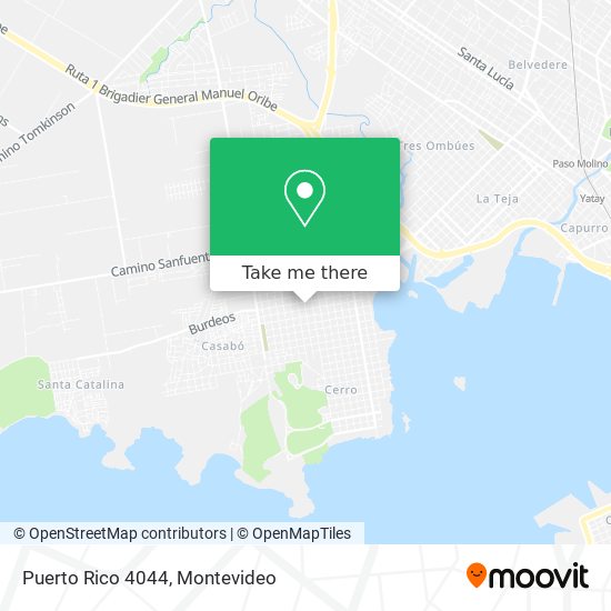 Puerto Rico 4044 map