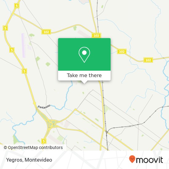 Yegros map