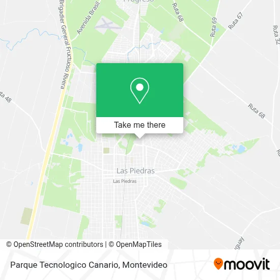 Parque Tecnologico Canario map