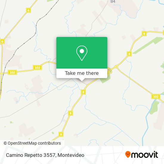 Camino Repetto 3557 map