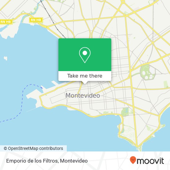 Mapa de Emporio de los Filtros